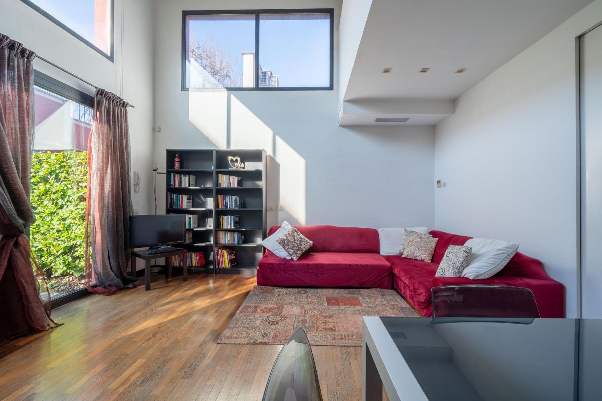 Appartamento Design Loft - Red Lofty - Collegato A Rho Fiera E Mico, Wi-fi & Parking *