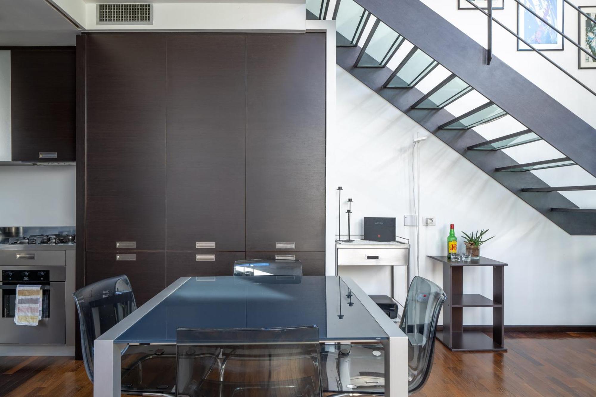Appartamento Design Loft - Red Lofty - Collegato A Rho Fiera E Mico, Wi-fi & Parking